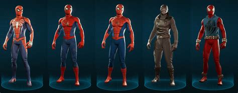Spider Man Suits Guide All Costumes And How To Unlock Them Stevivor