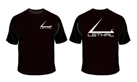 Uniform design design baju korporat kemeja baju korporat, corporate shirt f1 shirt, design baju f1 design kemeja. Lethal Logo T-Shirt Short Sleeve (Black / White) | Lethal ...