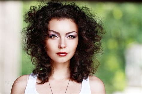 Fashion Portrait By Olena Zaskochenko On 500px Red Curly Hair Fashion Portrait Curly Hair Styles