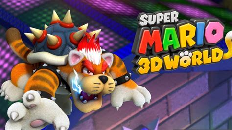 Super Mario 3d World Peach Vs Meowser Youtube