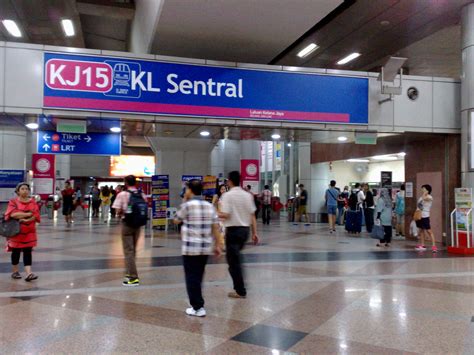 The most expensive ticket will cost you myr 127.00 if you go by train; Fail:KL Sentral LRT station.jpg - Wikipedia Bahasa Melayu ...