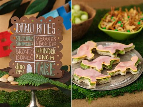 Dinosaur Party Foods
