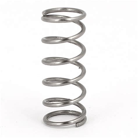 06mmx6mmx15mm 304 Stainless Steel Compression Springs Silver Tone