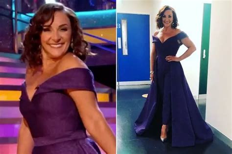 Strictly Come Dancings Shirley Ballas Oozes Glamour In Purple Gown For