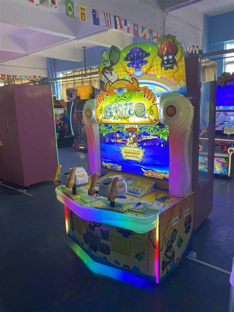 Coin Operated Indoor Sport Amusement Monster Garden Kids Arcade