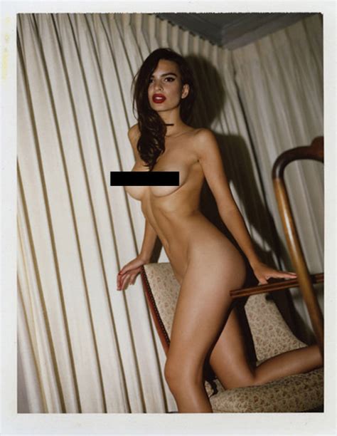 Emily Ratajkowski Strips Completely Naked In Her Raciest Shoot Yet