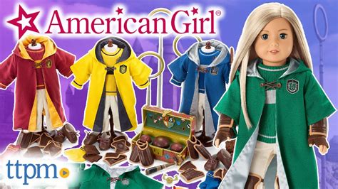 American Girl Harry Potter Quidditch Uniforms And Accessory Set Youtube