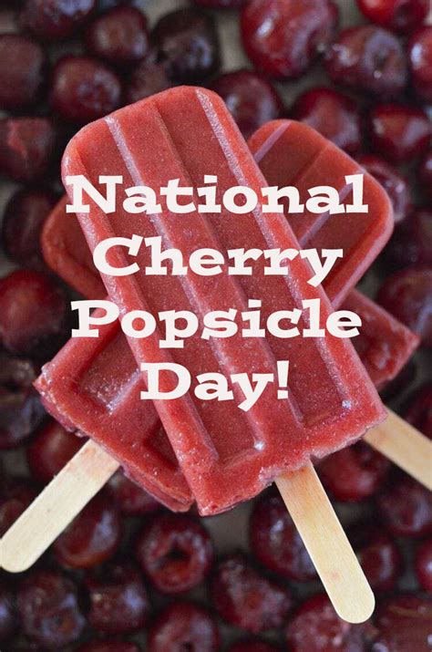 Happy National Cherry Popsicle Day By Uranimated18 On Deviantart