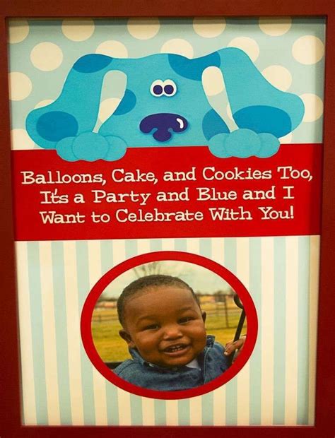 Blues Clues Birthday Party Ideas Photo 7 Of 131 Blues Clues