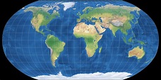 Robinson: Compare Map Projections