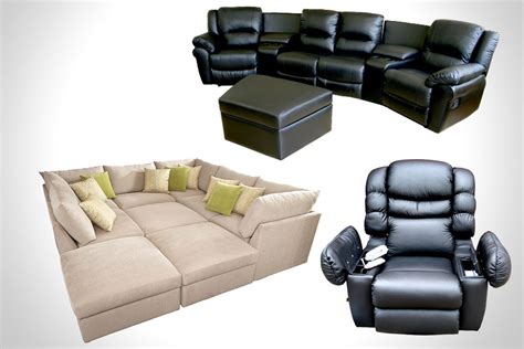 Custom leather home theater seating. BUYING GUIDE: THE ULTIMATE AFFORDABLE HOME THEATER | Muted.