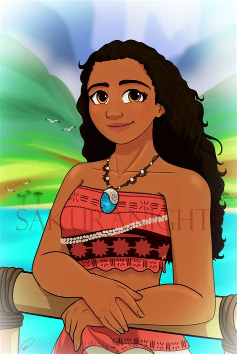 Moana Lisa By Sakuranights On Newgrounds