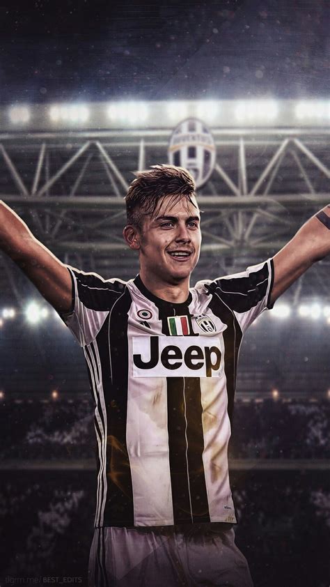 Wallpaper Paulo Dybala Soccer Pitches Players Juventus 1080x1920