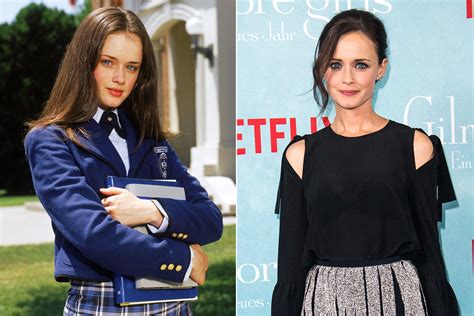 Gilmore Girls Netflix Revival Photos Then And Now Time