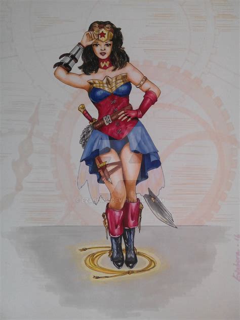 Wonder Woman Steampunk By Ezabora On Deviantart