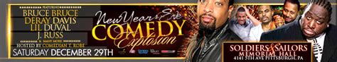 Tickets For New Years Weekend Comedy Explosion In Pittsburgh From Showclix
