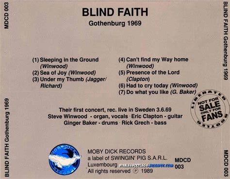 blind faith album tracks blinds