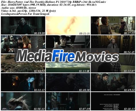 Harry Potter And The Deathly Hallows Part 1 2010 720p Brrip Mkv