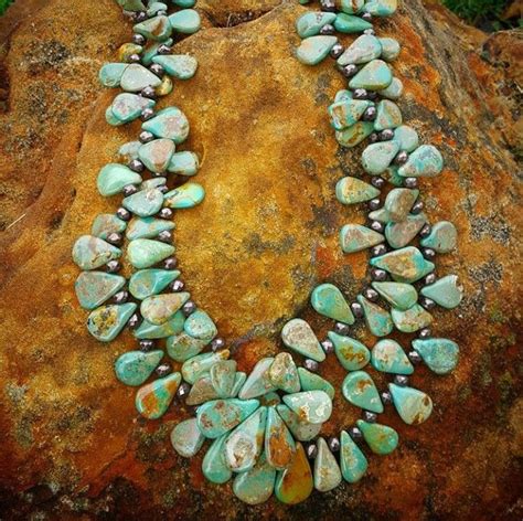 Linnnlaureljewelry Turquoise Hematite Dble Strand Necklace Laurel