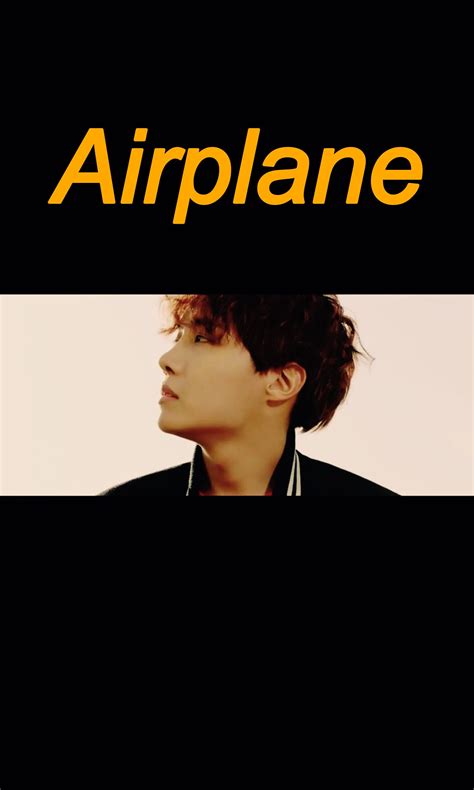 J Hope Airplane Hoseok Kpop Bts