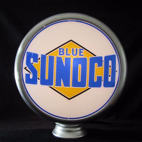 Sunoco Blue Pre 1941 Black Diamond 15 Ad Globe — Pergl