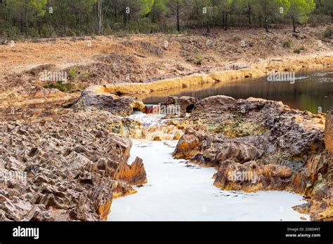 Río Tinto Huelva Andalucía España Fotografía De Stock Alamy