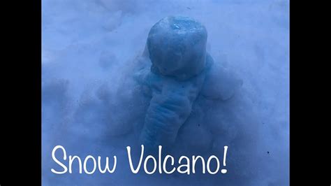 Snow Volcano Youtube