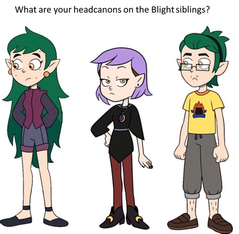 What Are Your Headcanons On The Blight Siblings Rtheowlhouse