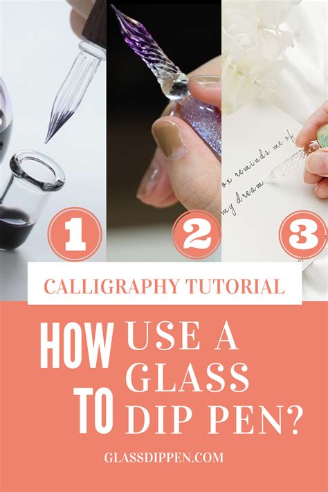 How To Use A Glass Dip Pen Artofit