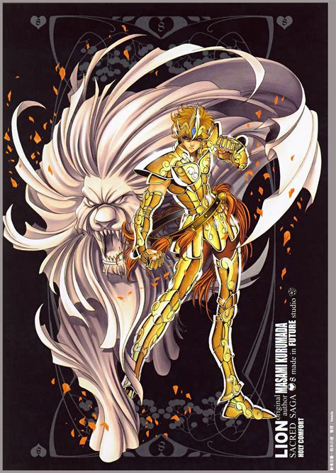 Leo Aiolia780962 Zerochan Saint Seiya Saga Art Anime