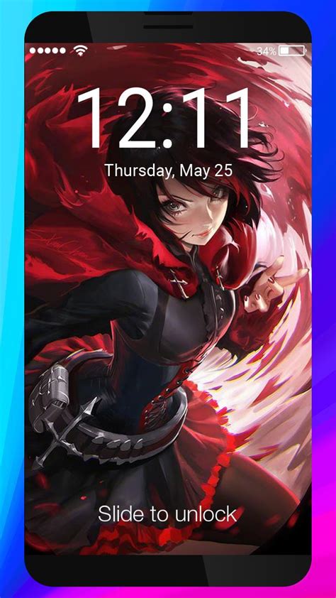 Rwby Anime Ruby Wallpaper Home Screen Lock For Android Apk Download