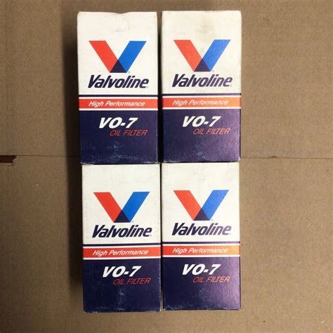 valvoline vo 7 cross reference oil filters oilfilter