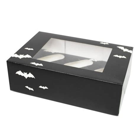 Halloween Bat Satin Cupcake Box Cake Boxes Cake Craft Group