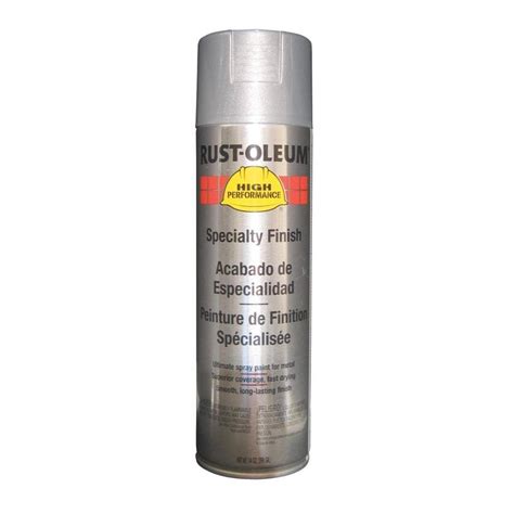 Krylon 1403 metallic aerosol dull aluminum spray paint 11 ounce dries quickly to a brilliant, metallic like finish. Rust-Oleum High Performance Aluminum Spray Paint (Actual ...