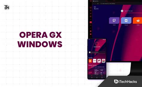 Baixe E Instale O Opera Gx Gaming Browser Para Windows Pc Boa