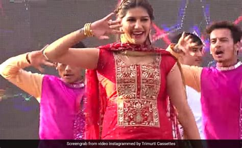 Sapna Choudhary Dances On Teri Aankhya Ka Yo Kajal Song Fans Say Once