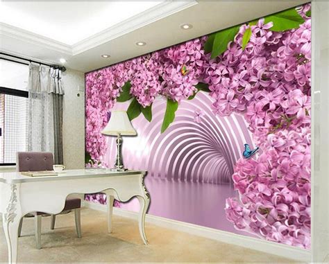 3d Wallpaper Custom Mural Non Woven 3d Room Wallpaper Pretty In Pink