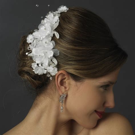 Blooming Bridal Hair Clip Elegant Bridal Hair Accessories