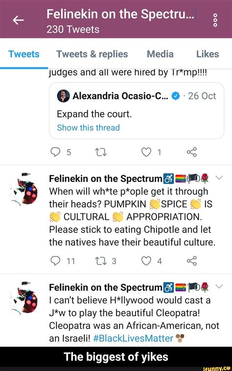 Felinekin on the Specttru 230 Tweets Tweets Tweets 