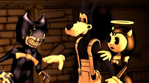 [bendy sfm] alice angel vs ink bendy sammy boris animation compilation scene movie youtube