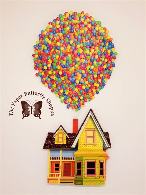Up House With Balloons House With Balloons Inspired By The Etsy