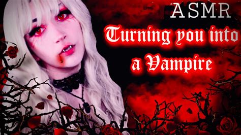 🥀rose turns you into a vampire 🧛🏻‍♀️ part 2 asmr rp youtube