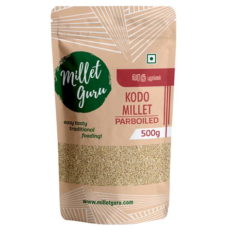 Parboiled Kodo Millet 500 G Millet Guru