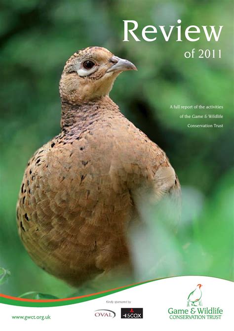 Review Of 2011 By Game And Wildlife Conservation Trust Issuu