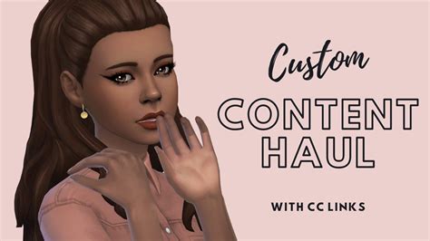 Sims 4 Cc Haul With Links Youtube