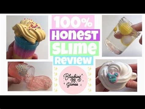 Honest Blushing Bb Slime Review Youtube