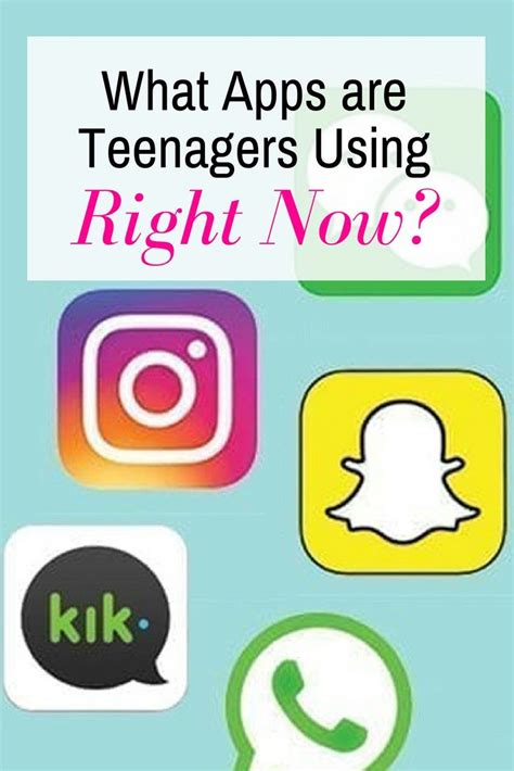 They allow you to be socially active. What Apps Are Teens Using Right Now? We've Got The Scoop ...