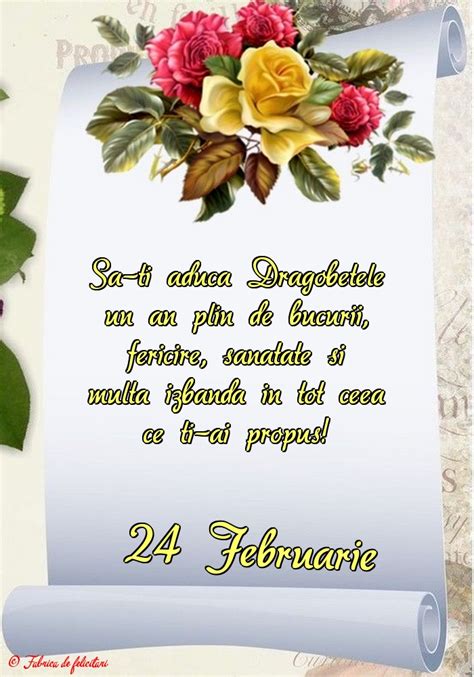 Imagine Cu Flori 24 Februarie Felicitari De Dragobete