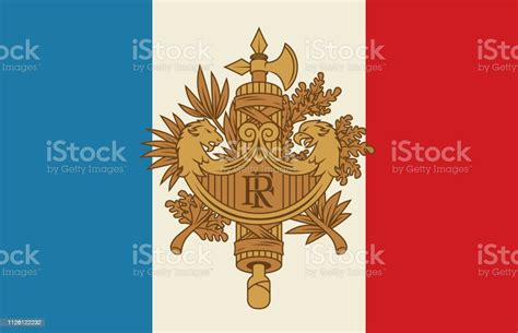 Vetores De Ilustração Do Vetor Francês Brasão E Bandeira E Mais Imagens