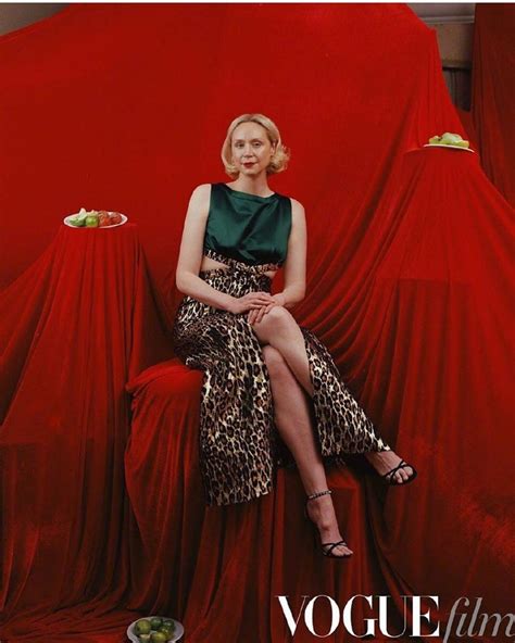 Gwendoline Christie в Instagram Voguechina Miumiu Lesliezhang1992 Chinesesymbol Kegrand ♥